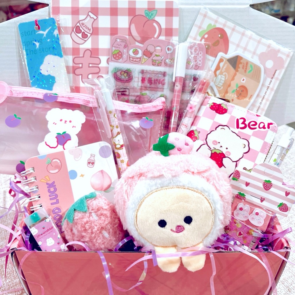 Peachy Kawaii Stationery Bundle